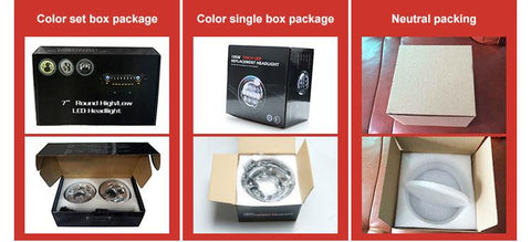 RGB Bluetooth Led Headlights Jeep