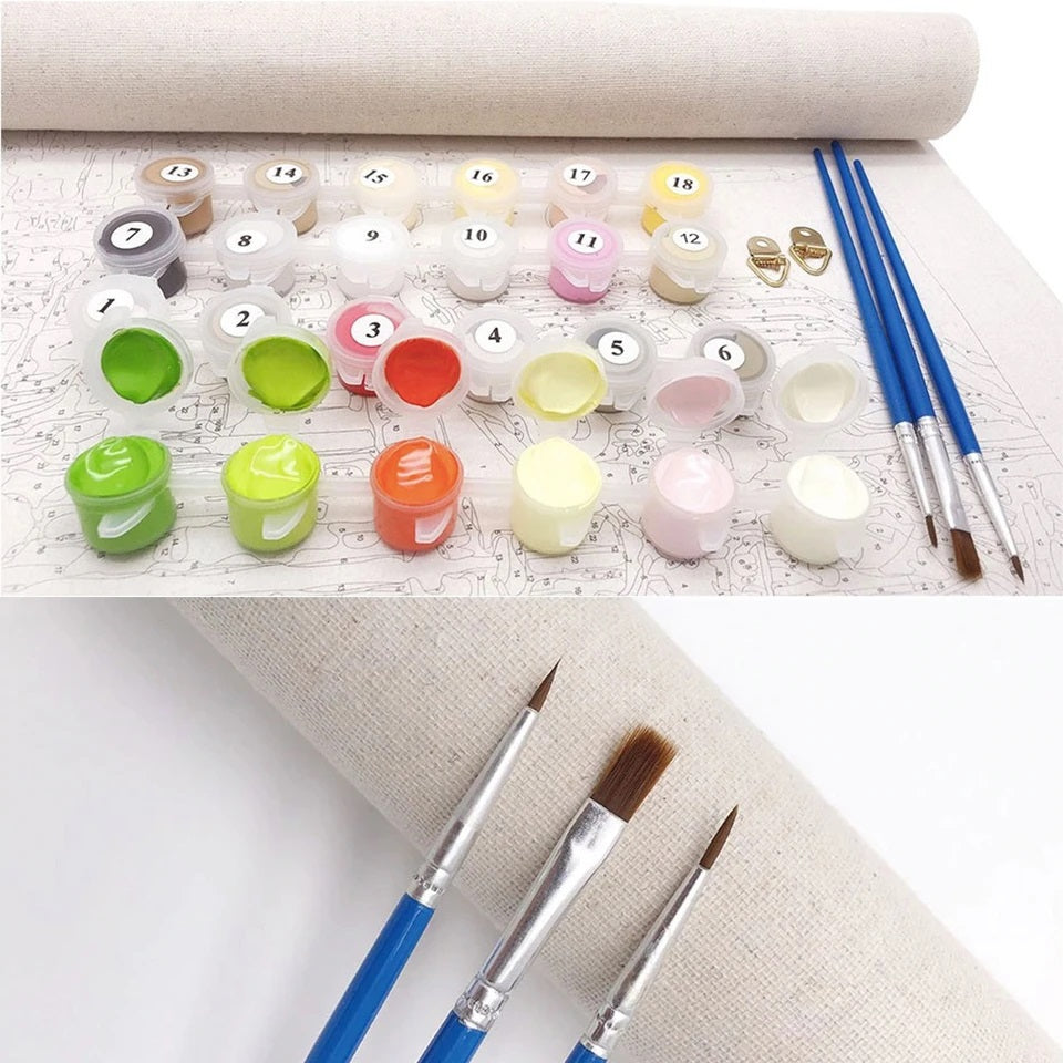 Pintar Por Numero Helnee