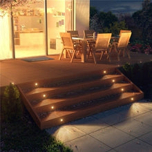 warm white deck lights