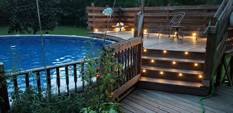 recessed decking lights