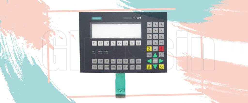 Membrane Keyboard for Siemens SIMATIC HMI C7-624
