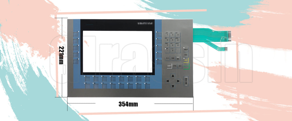 Membrane Keyboard for Siemens SIMATIC HMI KP900 Comfort