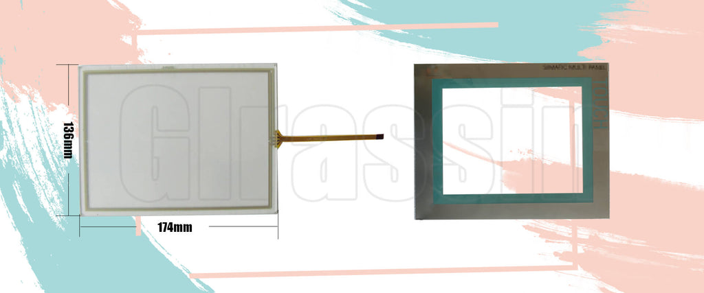 Touch Screen and Overlay 8 INCH for Siemens SIMATIC MP 277 8" Touch Repair