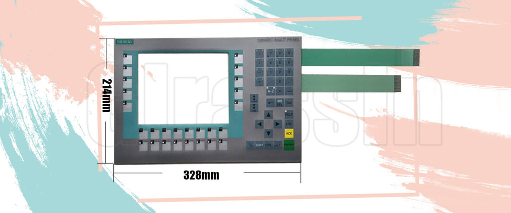 Membrane Keypad for Siemens SIMATIC MP 277 8" KEY Replacement