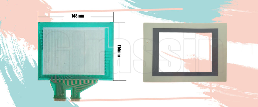 Touch Screen and Protective Flim for Omron NS5-SQ01-V1/V2