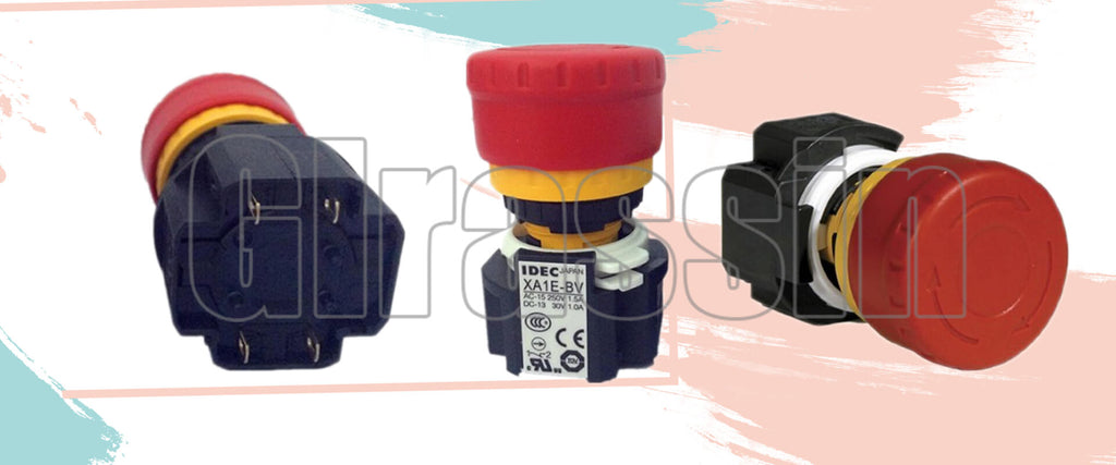 Emergency Button for Yaskawa DX200 Teach Pendant Replacement