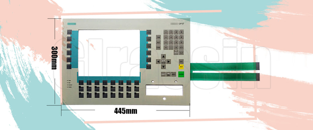 Membrane Keyboard for Siemens SIMATIC HMI OP37 Repair