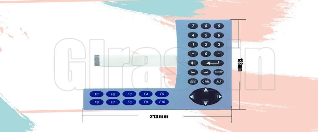 Membrane Keypad for PanelView Plus 600 2711P-K6 Replacement