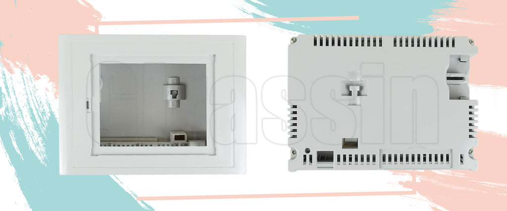 Plastic Shell Case for Siemen SIMATIC TP270-6 HMI Replacement