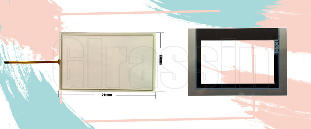 Touch Screen and Protective Flim 9 INCH for Siemens SIMATIC HMI IPC277E