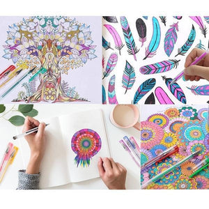 Wholesale Promotion Buy More Save More-LSZDP Gel Pens for Adult Coloring Books