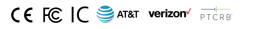 CE, CF, IC, AT&T, Verizon, PTCRB certifications