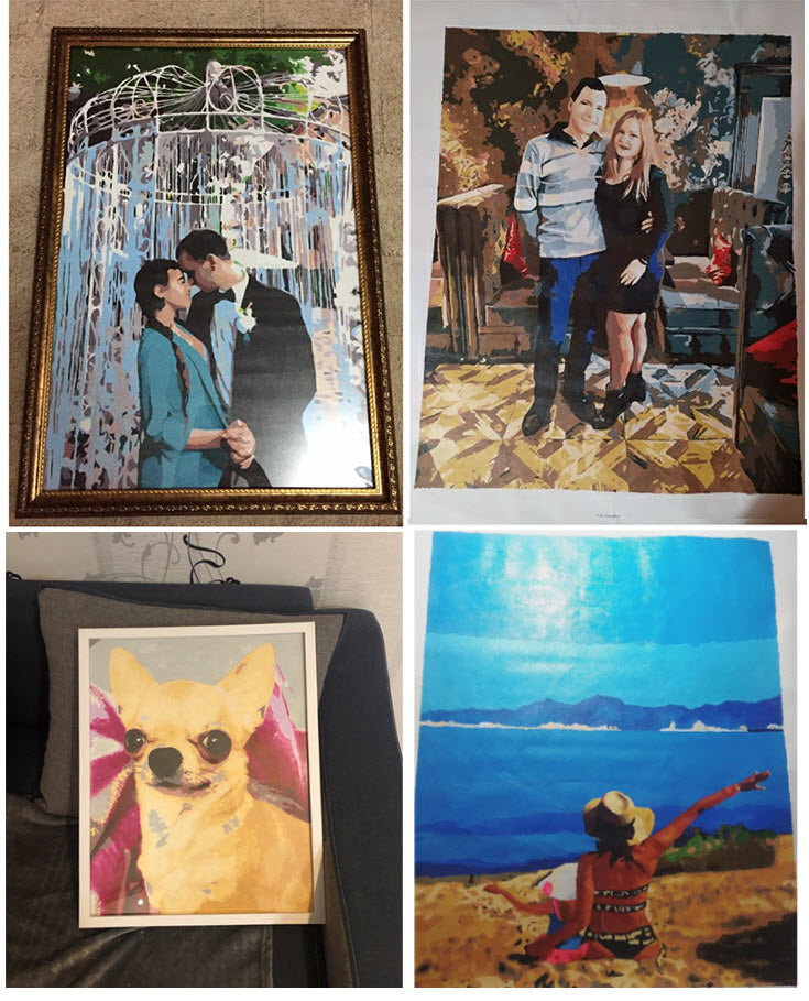 Personality Photo Customized DIY Paint By Numbers Pictures