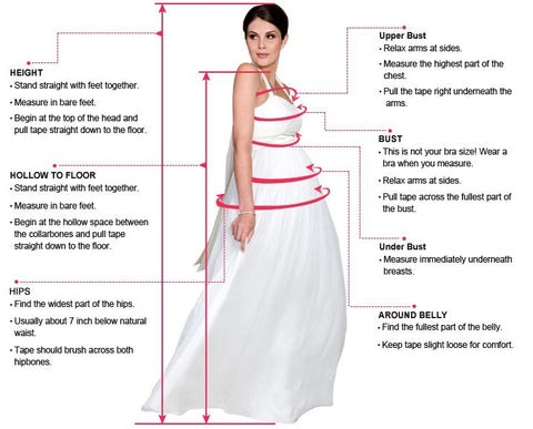 Pregnant woman measure guide