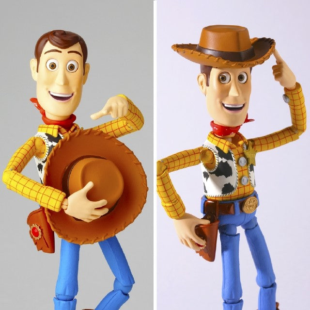 toy story legacy of revoltech: tokusatsu revoltech woody figure