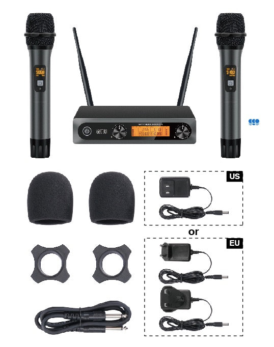 Amplifier to wireless to how connect microphone receiver How to