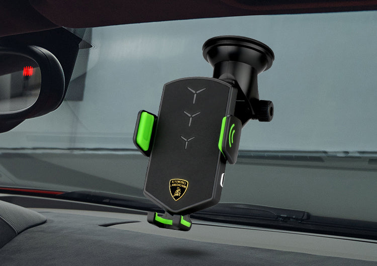 Automobili Lamborghini iSmart Intelligent Wireless Charger Car Mount Phone Holder