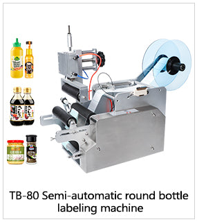 Etiquetadora semiautomática de botellas redondas ZONESUN ZS-TB50/T