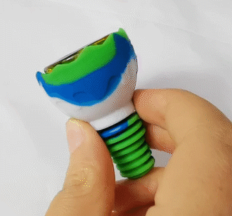 Waxmaid 14mm-18mm Egg Silicone Glass Bowl