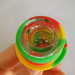 Hat Silicone Glass Bowl