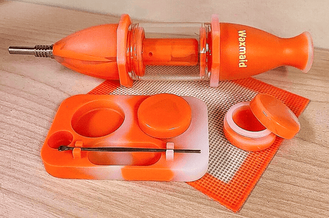 Waxmaid Silicone glass Nectar Collector Kit