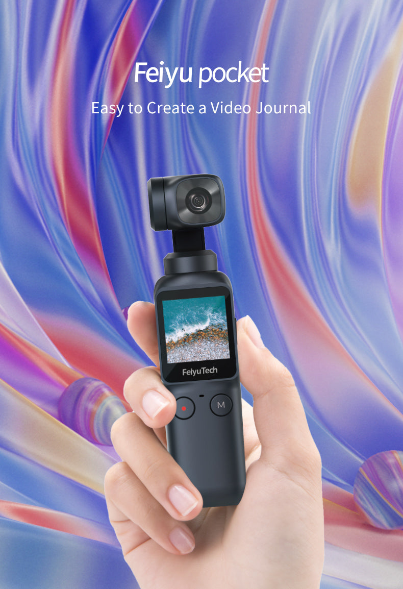 Feiyu Pocket Smart Compact 4K Video Stabilized Camera