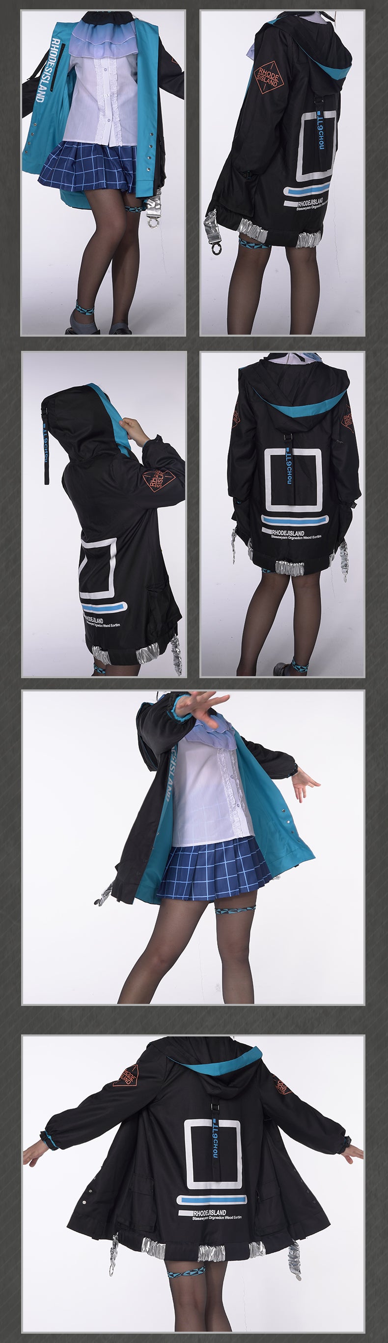 Uwowo Game Arknights Amiya Cosplay Costume Cute Donkey Caster Cosplay Uwowo Cosplay