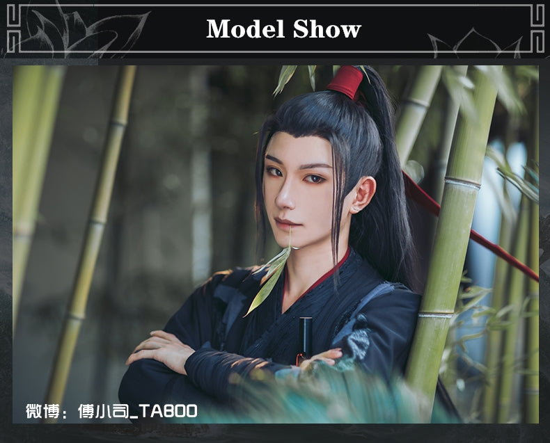 Tv Series The Untamed Yiling Patriarch Ver Wei Wuxian Wei Ying Cosplay Costume He chases the drink with a pop tart before shoving the whole box at jiang wanyin.