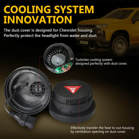 2019 2020 Chevrolet Silverado Custom Fit H11 Led Bulbs Conversion Kits