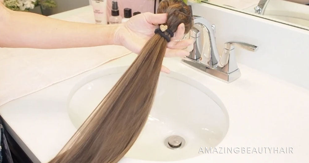 Wash Hair Extensions