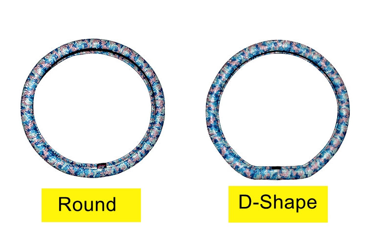 Camouflage Bling Car Steering Wheel Cover-A26