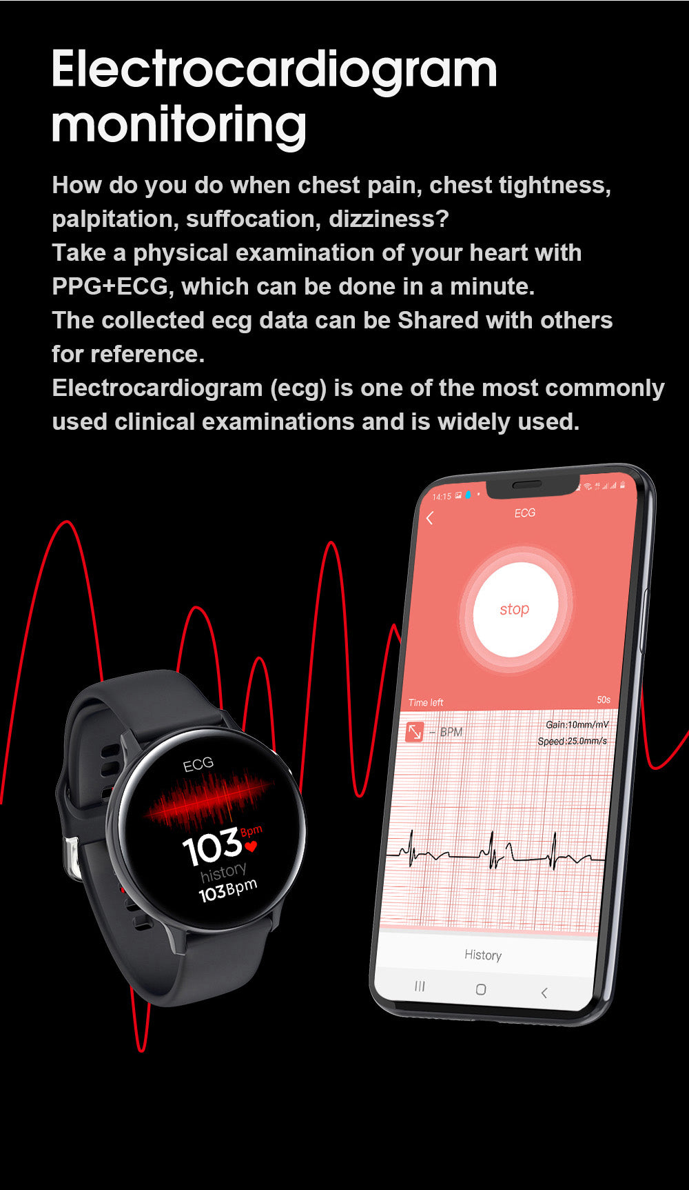 Smartwatch Colmi S20P 44mm Ροζ | Public