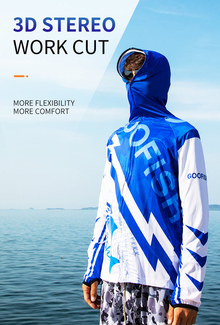 goofish fishing cloth fishing suit fishing tshirt