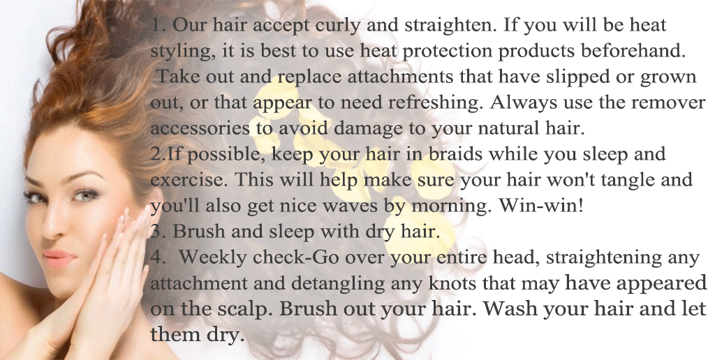 Care hair tips