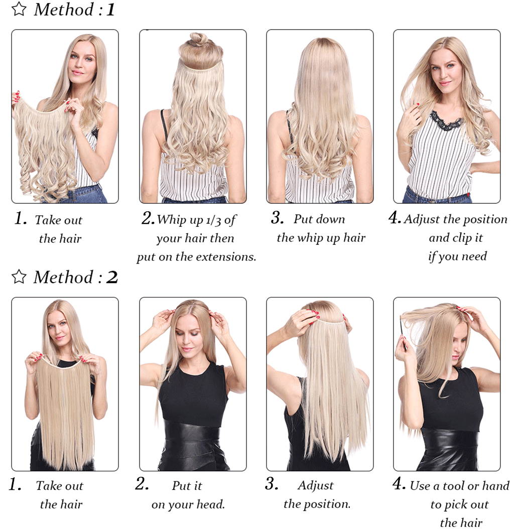 how to apply the halo hair