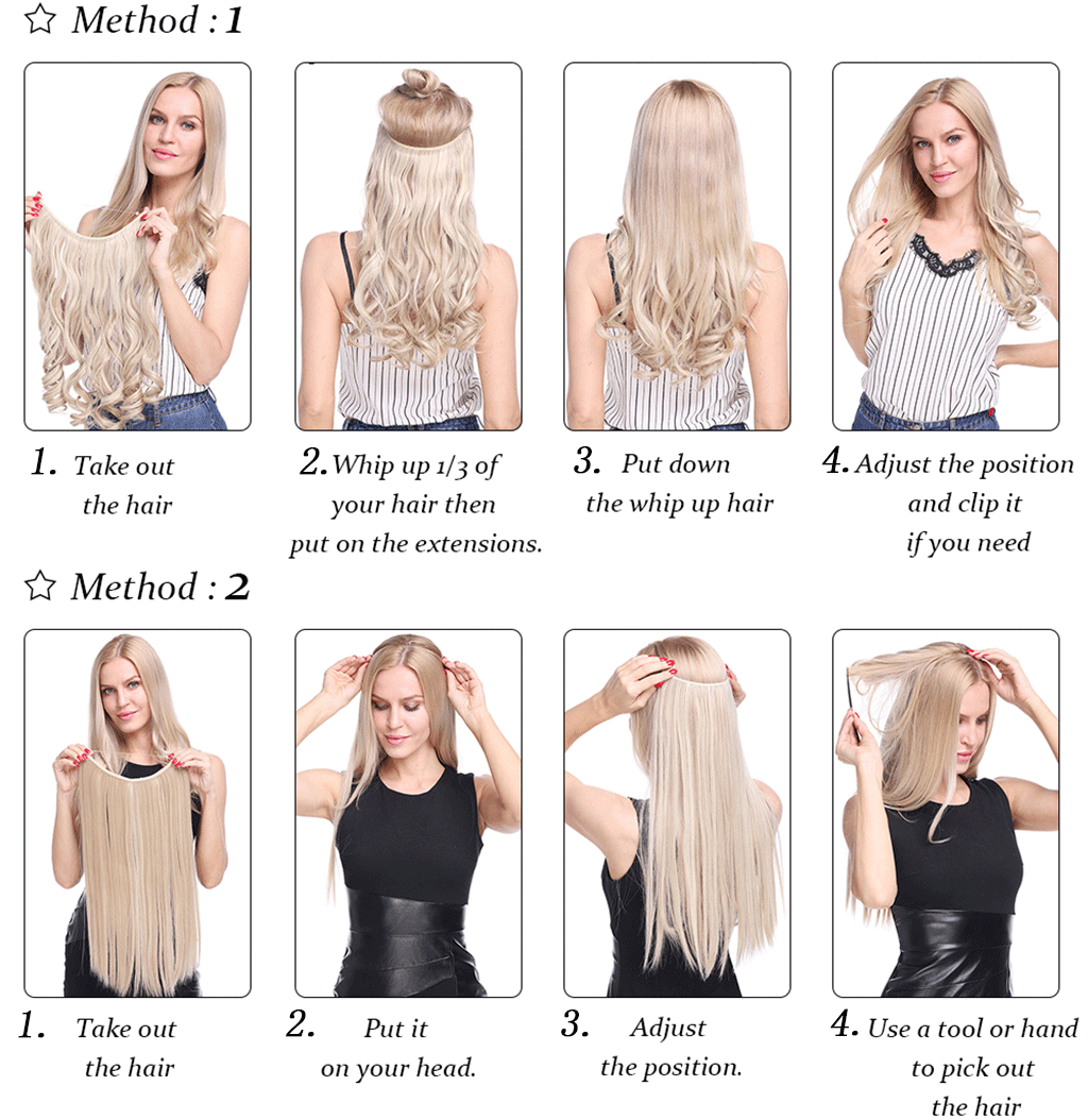 How To Wear Halo Hair Extensions | lupon.gov.ph