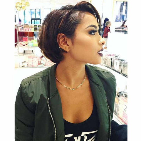 short pixie cut wig for african american