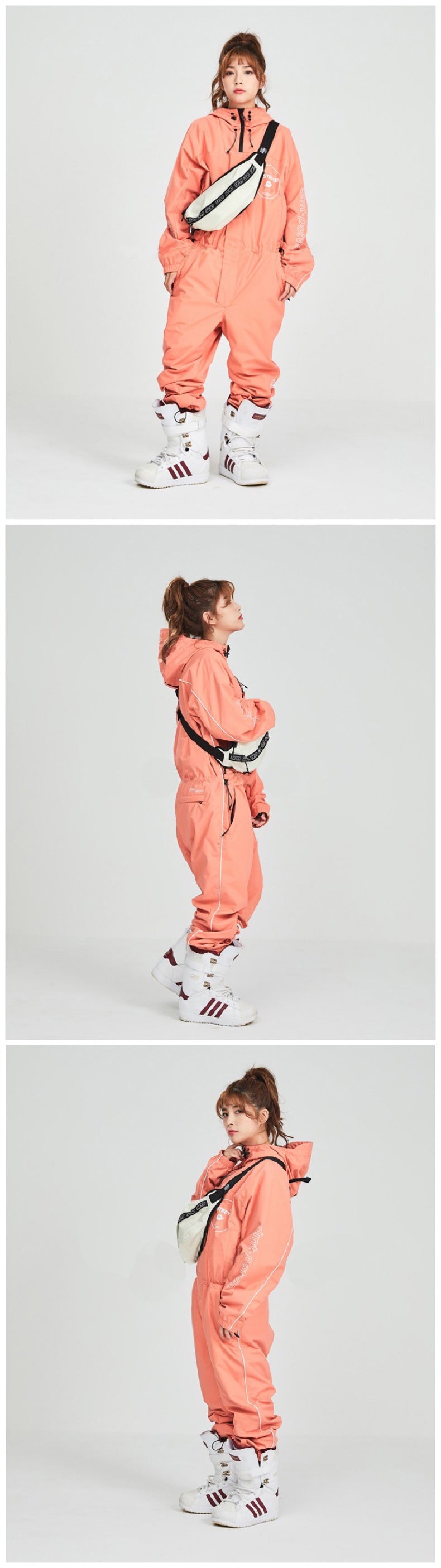 DMT Winter Dope Style Outdoor One Piece Snow Suits Ski Jumpsuit