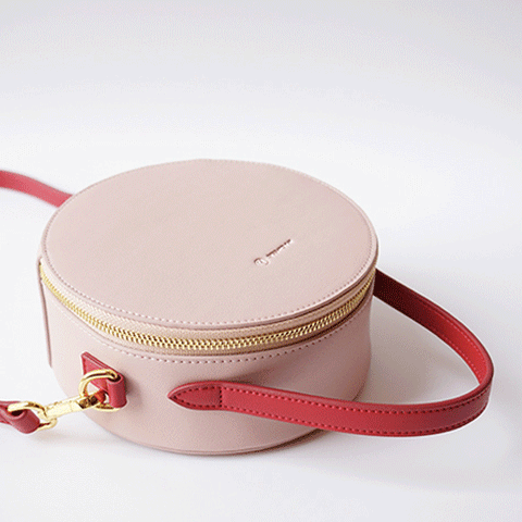 leather circle bag circle leather handbag leather round bag