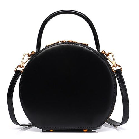 leather bag round round leather handbag round leather crossbody bag