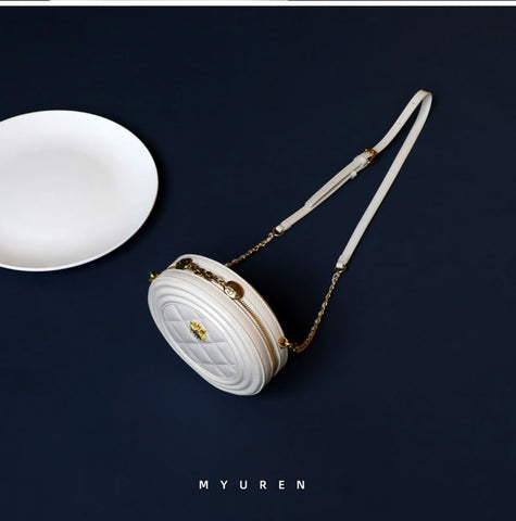 leather circle bag circle leather handbag leather round bag