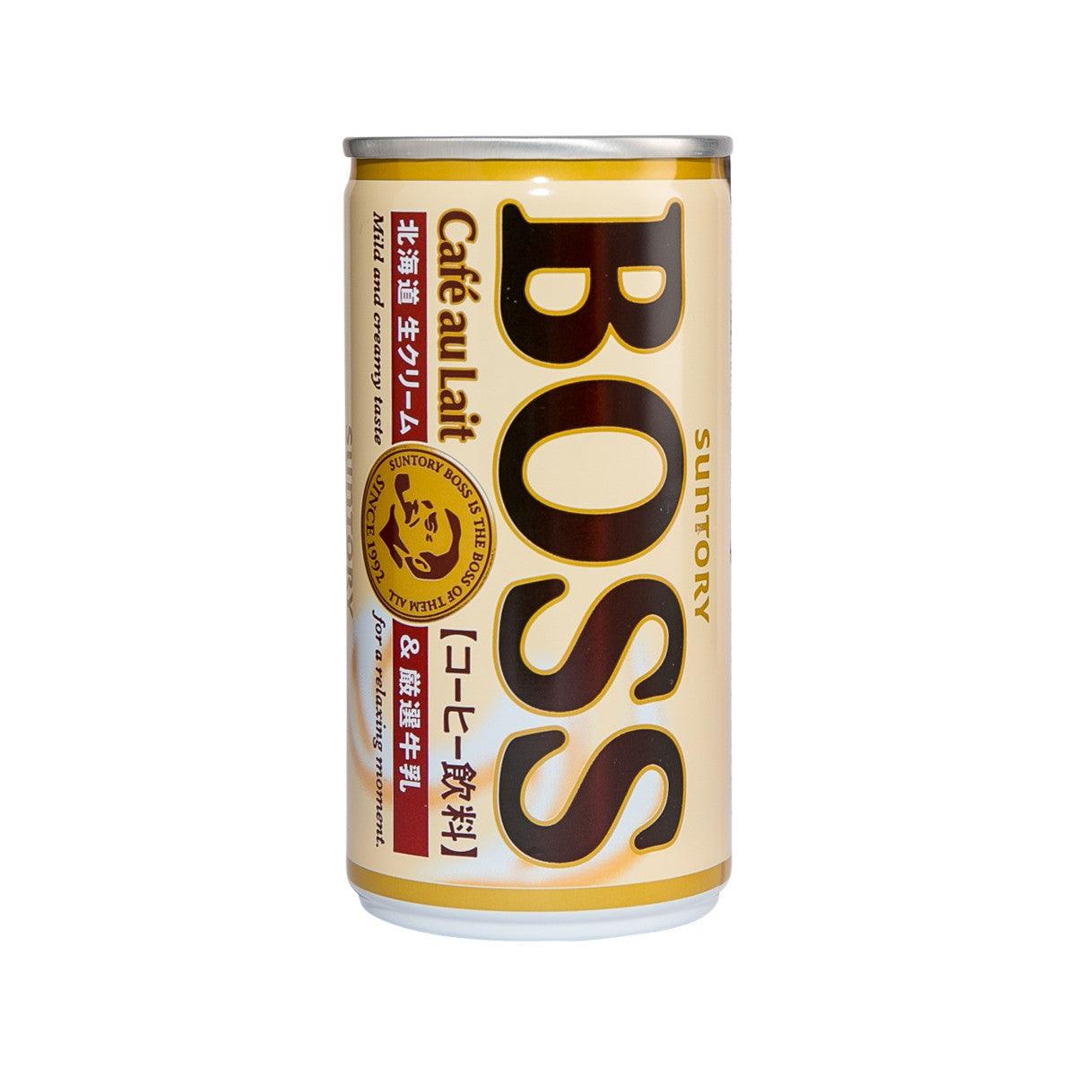 suntory boss cafe au lait (185g)