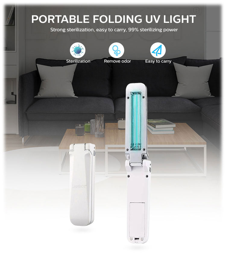 UV sterilizing lamp UVC wand light