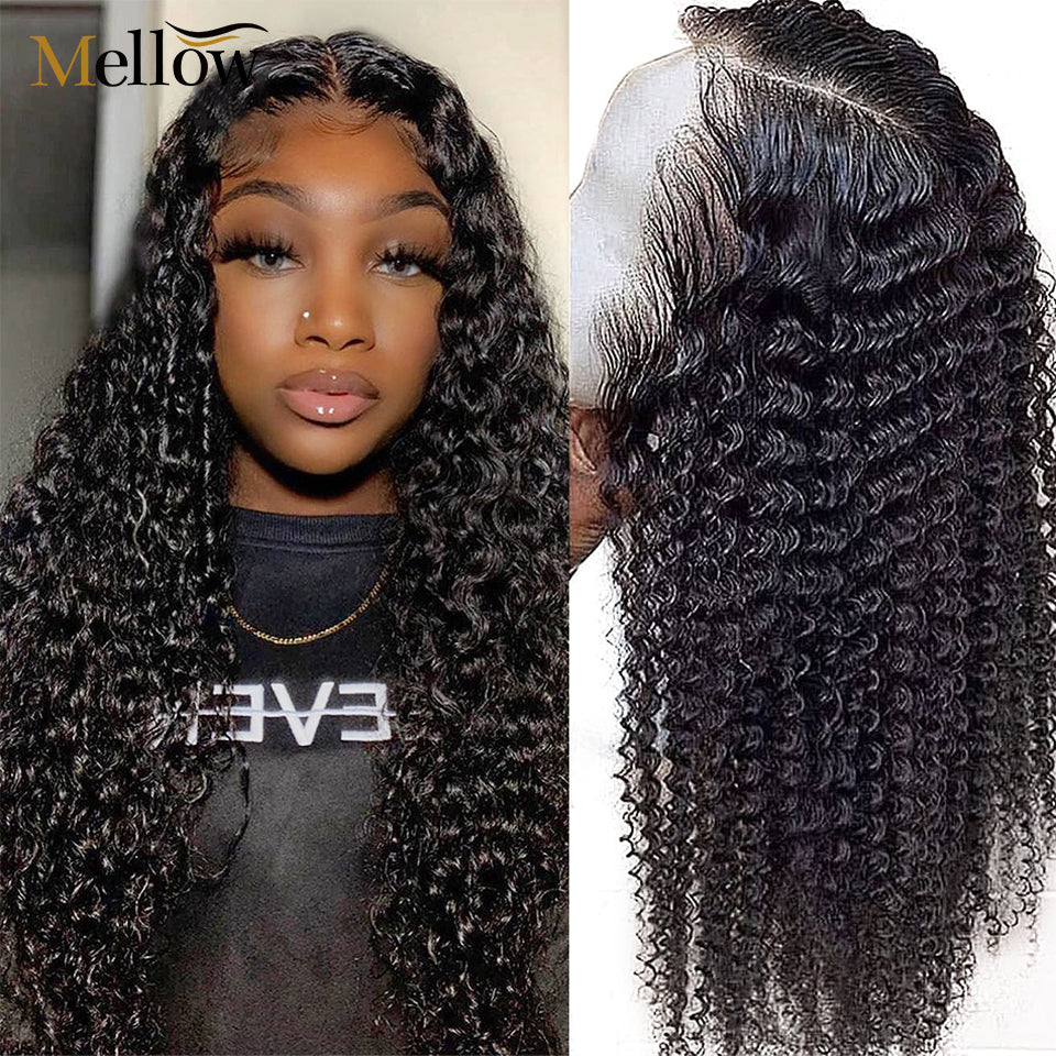 mellow curly lace wigs